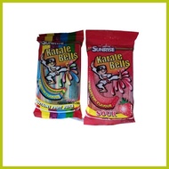 ▤ ◲ ╳ sour belt sunrise karate belt chewy candy cola , jungle string , rainbow color , strawbery fl