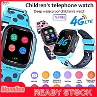 Kids Smart Watch 4g Gps Wifi Tracking Video Call Waterproof Sos Voice Chat Children Smartwatch For Boy Girl  -MON