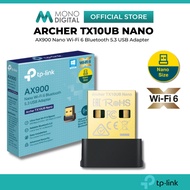 TP-LINK ARCHER TX10UB NANO AX900 NANO WI-FI 6 BLUETOOTH 5.3 USB ADAPTER WITH NANO DESIGN AND DUAL BA