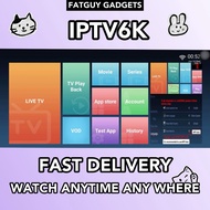 [READY STOCK] IPTV6K 1/3/6M SMART  SUBSCRIPTION FAST DELIVERY SPPED RESPONSE