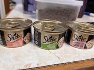 放Sheba 貓罐頭