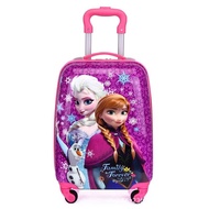 easygoing 【24H】3D Cartoon 18 Inch Kids Luggage Bag Kids Travel Bag Cute Bagasi Budak Beg Luggage Bud