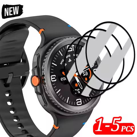 9D Protective Film for Samsung Galaxy Watch 8 40 44mm Screen Protector Anti-scratch Film For Samsung