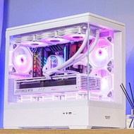 darkFlash - MOTI 鏡之島 M-ATX 白色/黑色機殼(標配3顆ARGB風扇) 電腦機箱