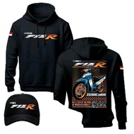 18 4 Baju ZIPPER BONUS TOPI YAMAHA F1ZR 2 STROKE ENGINE JAKET HOODIE GRATIS TOPI YAMAHA F1ZR 2 STROK