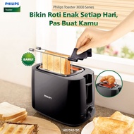 Philips Toaster - HD2583/90 - Multipurpose Toaster - Black