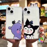 Samsung A36 A56 S25 36 A56 S25 Couple Kuromi Cute Clear Case Samsung A36 A56 S25 36 A56 S25 A55 A14 