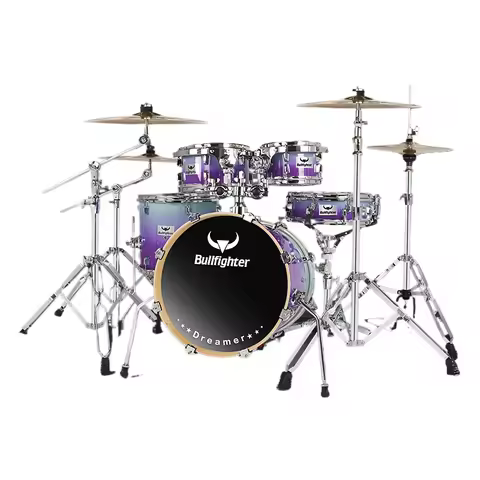 DW13 Dreamer Drum Set for Children and Adults, Professional Beginner Home Jazz Drum Instrument