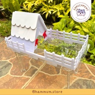 Fence Acrylic Hamster Platform | Acrylic Hamster Table