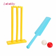 Lohobby Cricket Set for Kids 7-14 Years, 58x8cm Complete Ball Game Set made of PP, for Indoor and Ou