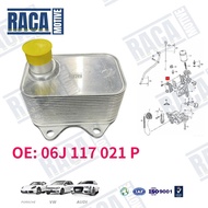 For VW Multivan Golf Passat Jetta Eos TiguanI CC Beetle Audi A3 A4 A5 Q5 TT Engine Oil Cooler 06J117