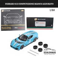 TOC Limited Editiondeluxe 1 Ferrari 812 Competizione Bianco Azzurato64/