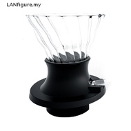LANfigure Immersion Coffee Dripper Glass V60 Coffee Maker V Shape Drip Coffee Filter .