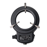 Microscope Light- Ring Light Adjustable 144 Lamp Beads LED Light Source Industrial Microscope Ring I
