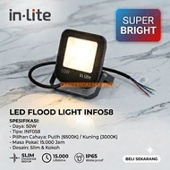 INLITE LED Flood Light INF058 50W IP65