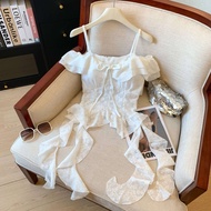 Pure Desire Style Off-Shoulder Lace Crop Top Directly from Jade Closet Store ชุดเสื้อเชิ้ตคอวีลูกไม้