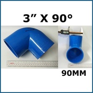 ✌ ✥ ➷ PVC ELBOW 90MM BLUE FOR CLEAN WATER --------------------------------------------- PVC ELBOW 3