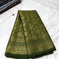 Bahan Songket Meteran / Songket Meteran / Songket Semi Palembang / Kain Songeket Meteran / Bahan Met