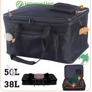 INTERESTING Camping Storage Bag, Large Capacity Canvas Outdoor Tool Bag, High Quality Foldable Water