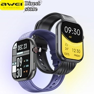 Awei H32 2023 Smart Watch Full Touch Screen Sleep Real-Time Heart Rate Monitoring Smartwatch For Men Women Android IOS Sports Watch Bluetooth Phone Call Smartwatch