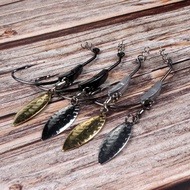 4pcs 2g 3g 4g 5g 7g 9g Crank Hook Metal Spoon Sequins Add Weight lures With Twist Lock Lead Barbed H