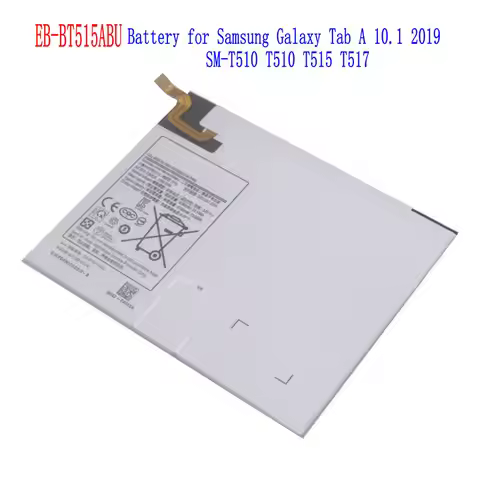 1x 6150mAh 23.68Wh EB-BT515ABU Replacement Battery For Samsung Galaxy Tab A 10.1 2019 SM-T510 T510 T