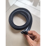 3.5 meters universal run channel velvet rubber (up and down glass rubber)/ 023 thick