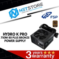 FSP HYDRO K PRO 750W 80 PLUS BRONZE POWER SUPPLY - HD2-750