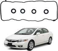 KERAIDMOTO VS50741R Engine Valve Cover Gasket Set Compatible with 1.8L 2006-2015 Honda Civic, 2016-2
