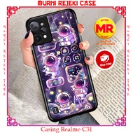 Pure Case Hp REALME C31 Casing REALME C31 New Motif ASTRONOTCUTE2 Latest Casing Best Selling Casing 