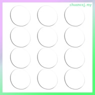 12 Pcs Kitchen Cabinets Clear Furniture Bumpers Protectors Pad 2.00X2.00X0.30CM Transparent PP chuan