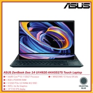ASUS ZenBook Duo 14 UX482E-AKA551TS Touch Laptop (CELESTIAL BLUE)