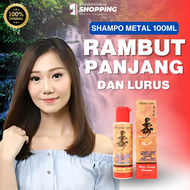 Sampo Metal Penumbuh Rambut Cepat Original Asli - Shampo Pemanjang Pelurus Rambut Tercepat Bpom
