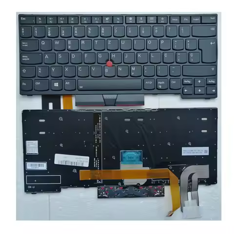 Spanish Keyboard for Lenovo Thinkpad L480 T490 E490 T495 E480 T480S L380 L390 Yoga L490 P43s Laptop 