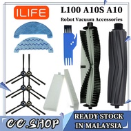 Replacement for ILIFE L100 A10S A10  ACCESSORIES MAIN BRUSH RUBBER BRUSH SIDE BRUSH HEPA FILTER MOP 
