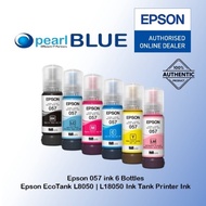 Epson 057 ink 6 Bottles COMPATIBLE MODELS Epson EcoTank L8050 | L18050 Ink Tank Printer Ink
