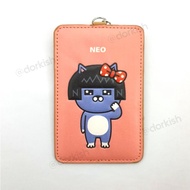 Kakao Friends Neo Cat Ezlink Card Holder with Keyring