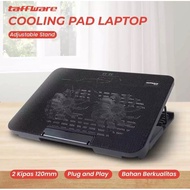 Taffware N99 laptop coolingpad cooler 2 fan laptop fan cooler