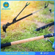 [Almencla1] Fishing Rod Holder Retractable Fishing Supplies Fishing Rod Support Stand