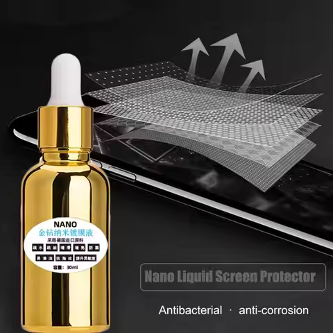 Nano Transparent Liquid Universal Nano Technology 9D 6D 5D 4D 3D Screen Protector Curved Tempered Gl