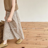 2026 Children's Clothing Summer Girls Korean Version Summer Clothes Linen Cotton 9-point Pants Linen