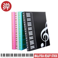 1pcs Music score book Clip staff holder piano score Clip 80 pages A4