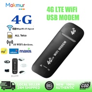 Portable 4G LTE WiFi Router 150Mbps USB Travel Pocket Mobile Hotspot for Internet Access High-Speed 