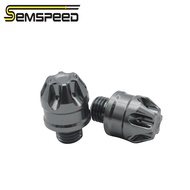 SEMSPEED1 Pair Motorcycle Rear Side View Rearview Mirror Threads Adapter Bolt Screws For Honda ADV15