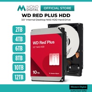 WESTERN DIGITAL WD INT HDD RED PLUS NAS 3.5" INTERNAL SATA lll INTERNAL HARD DRIVE DESKTOP HARD DISK
