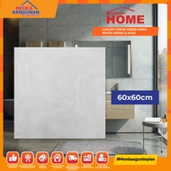 GRANIT LANTAI DINDING LUXURY HOME GS609 ANNA WHITE 60X60 (1.44M)