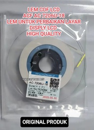 ACF AC 7206U Lem lcd perekat flexible cof lcd lem acf bonding COF DAN COF LCD [ 0 ]