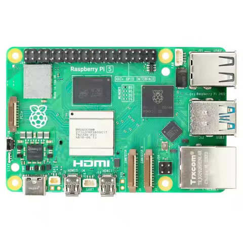 Hot Sales Raspberry Pi 5 Model B 1GB 2GB 4GB 8GB Computer Kit 2.4GHz Quad-core Cortex-A76 CPU 64-bit