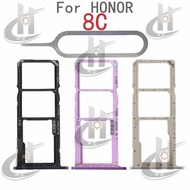 For Honor 8C Sim Card Tray Slot Holder Card Holder Reader SD Slot Adapter Replacement Parts