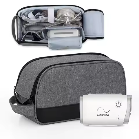 CPAP Travel Case CPAP Storage Bag for ResMed AirMini Portable Carrying Case Compatible with BMC M1 M